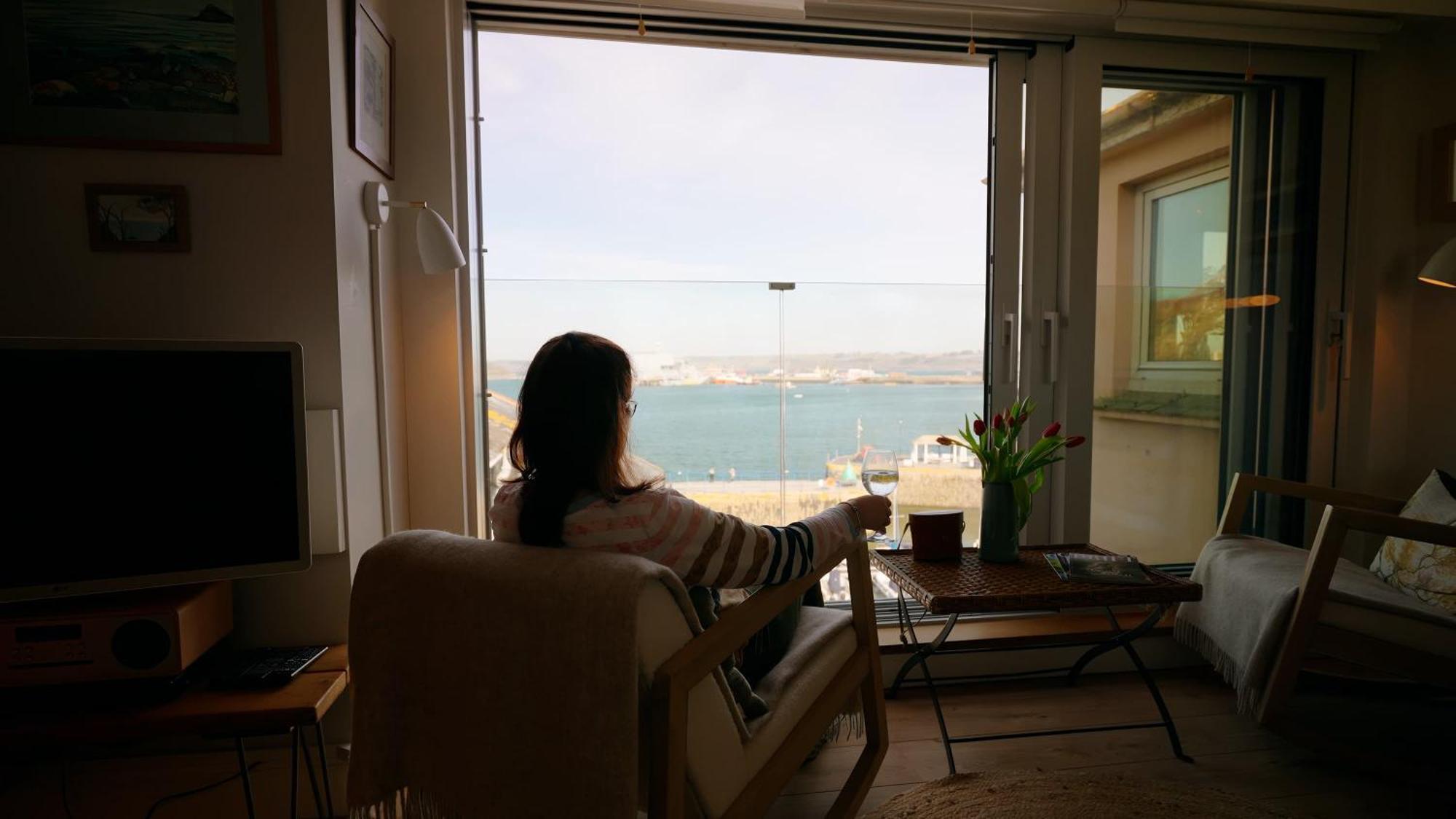 Breathtaking Harbourside Views With Parking At 'Harbour Strand' ฟาลมัธ ภายนอก รูปภาพ